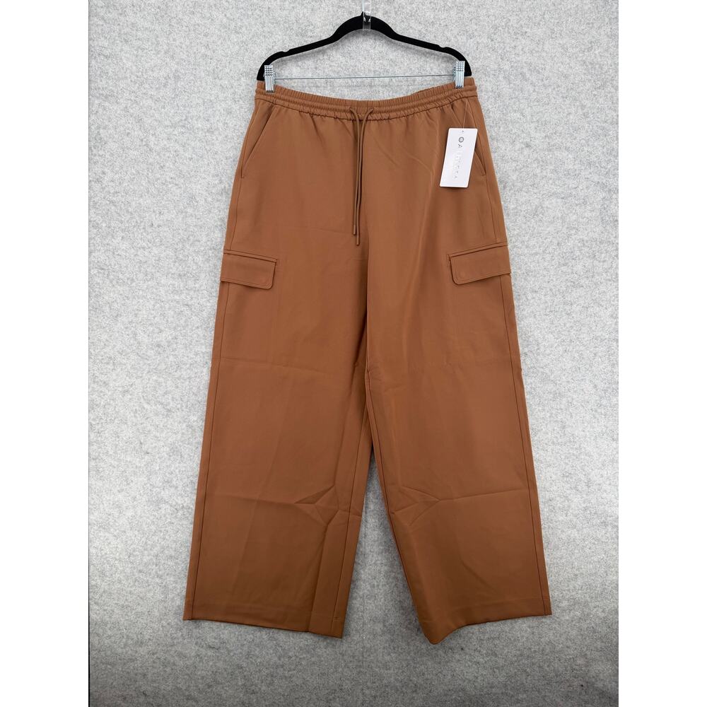 NWT Athleta Walnut Promenade High Rise Cargo Pant Size Large